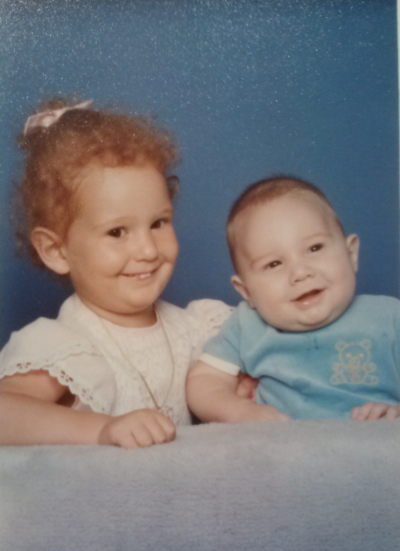 Baby Chay and his sister Caitlin!